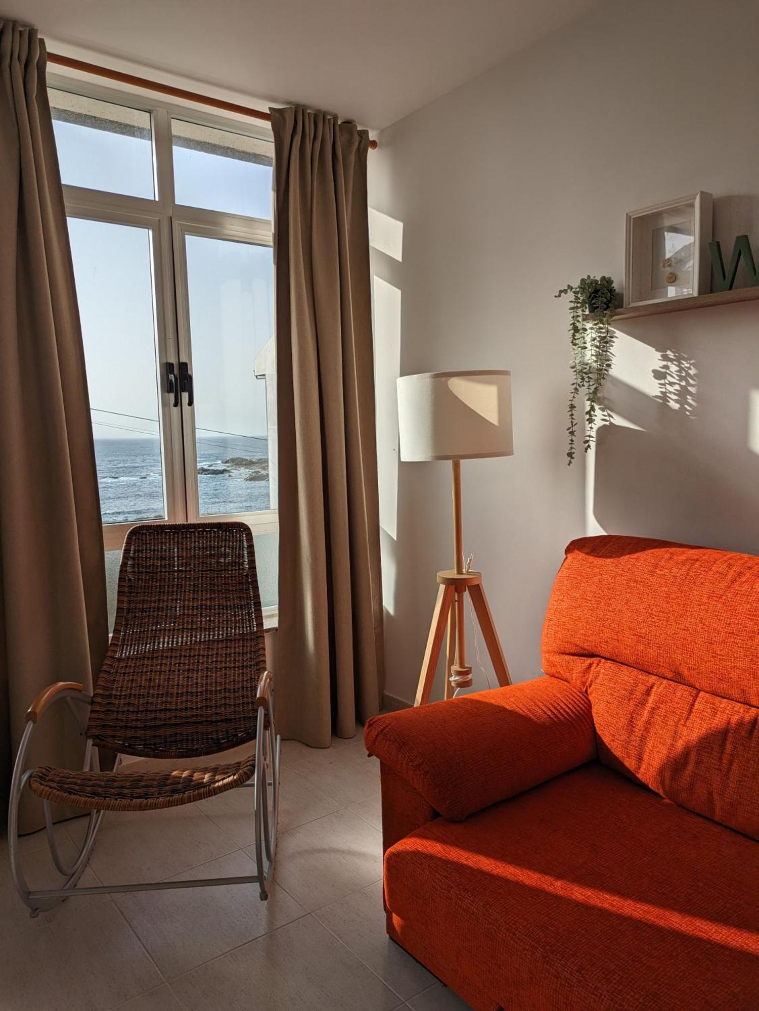 Apto En Muxia Con Vistas Al Mar Saude Doce Exterior photo